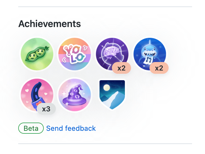 GitHub Profile Achievements