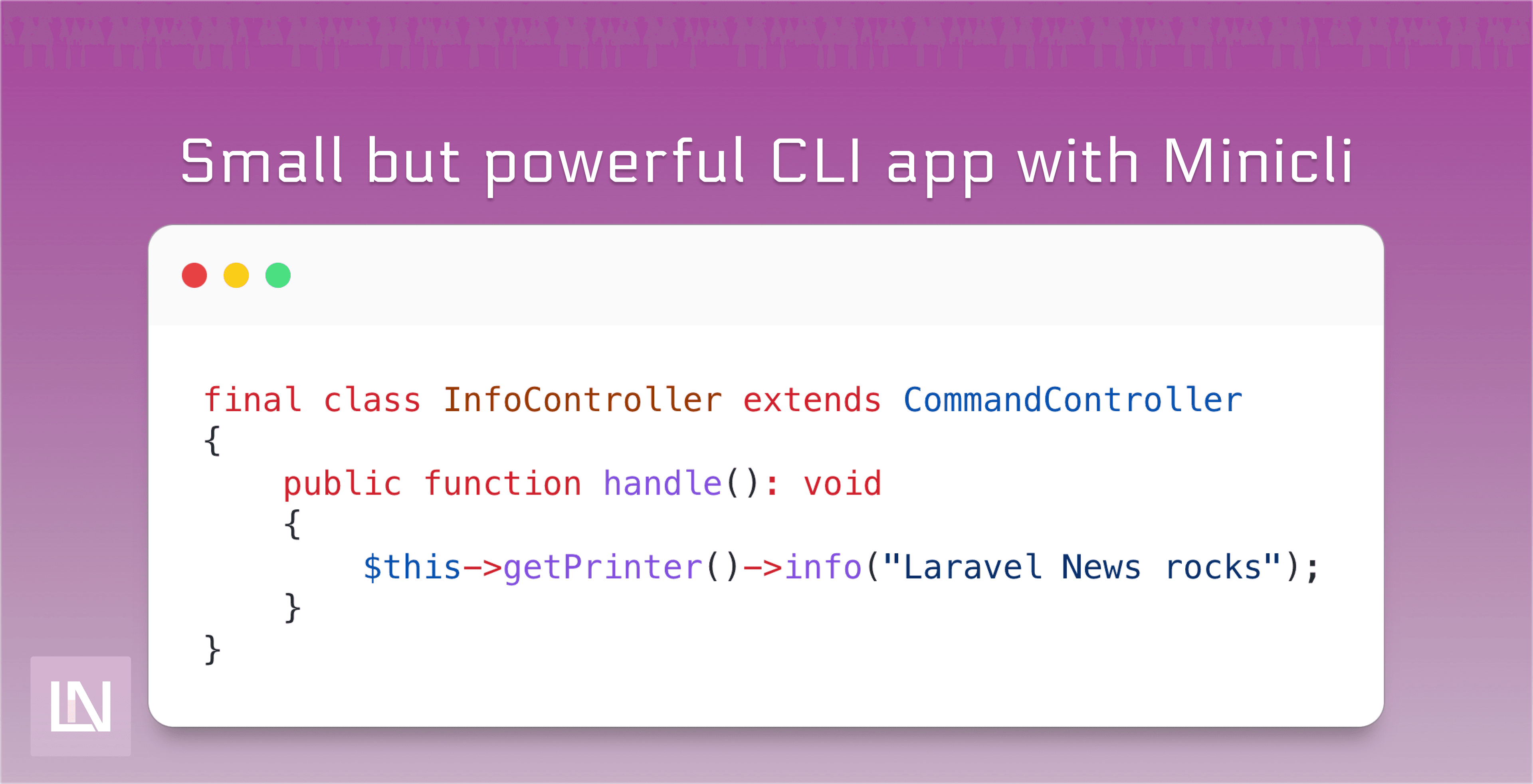 Small but powerful CLI apps with Minicli