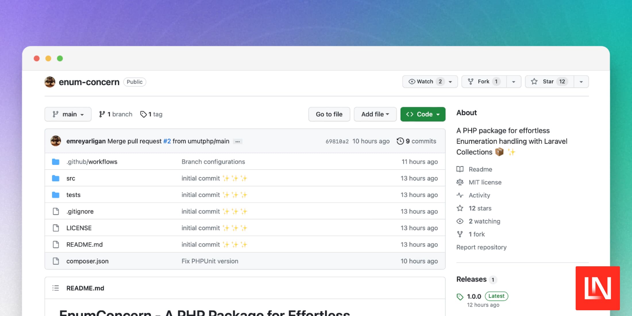 EnumConcern - A PHP Package for Effortless Enumeration Handling