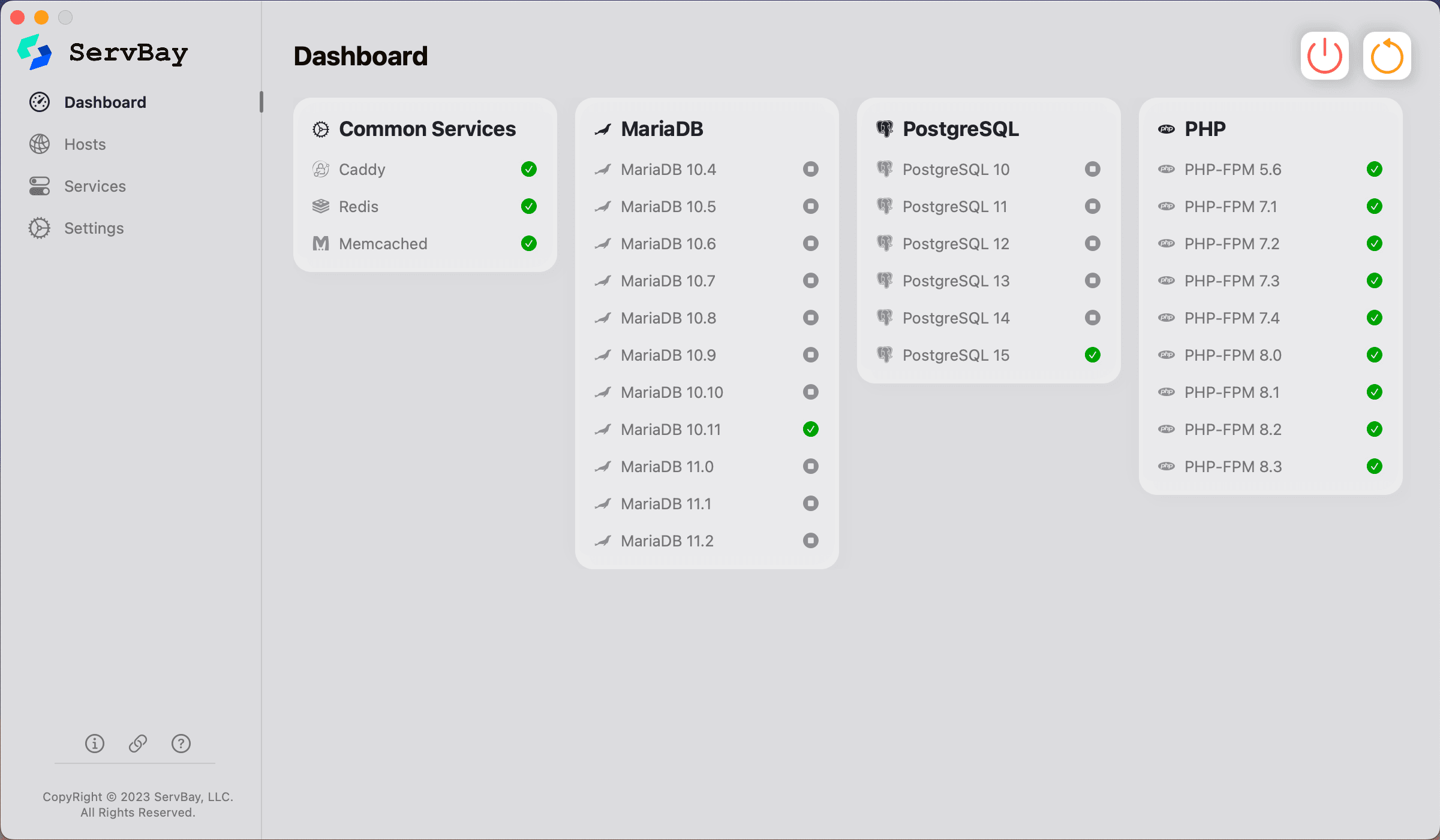 ServBay - The all-in-one development platform for Web development