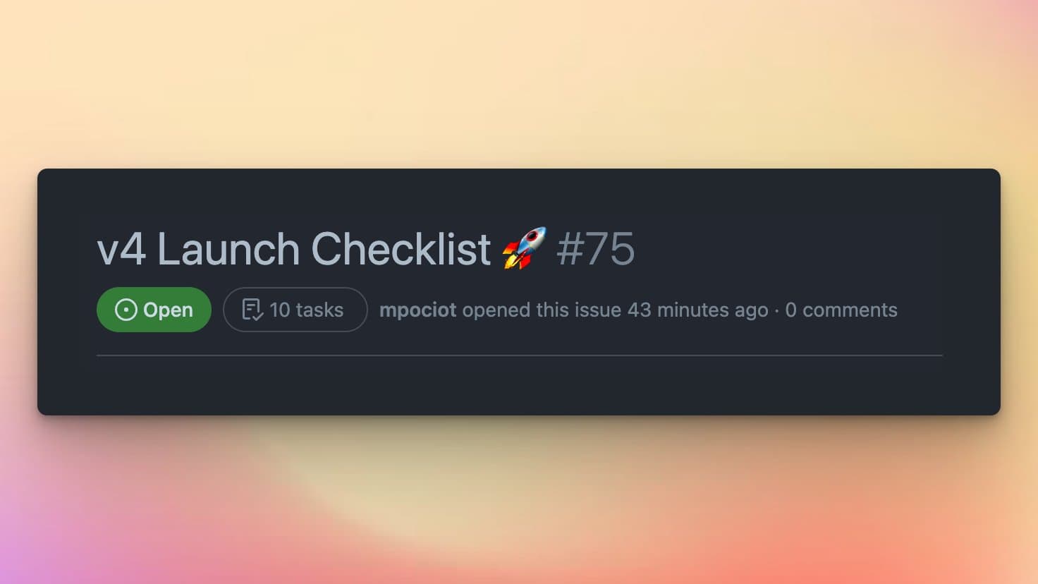 Tinkerwell v4 launch on Thursday
