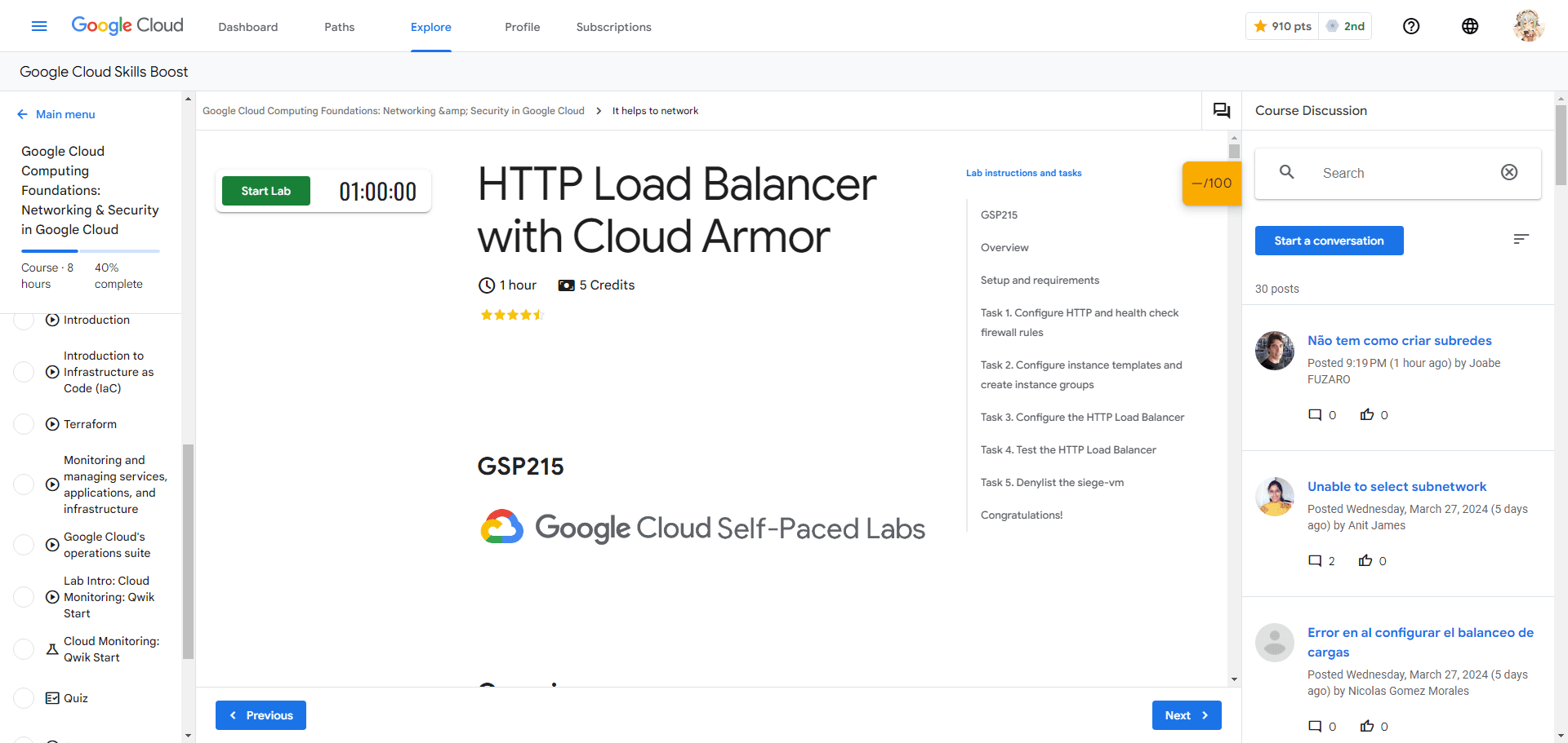 HTTP Load Balancer with Cloud Armor