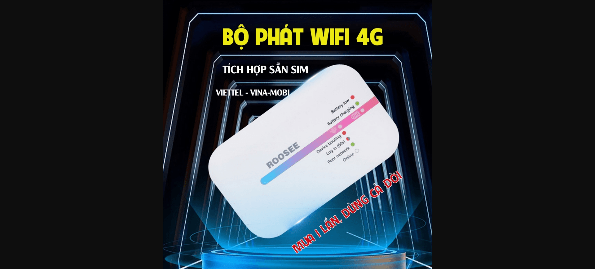 Review bộ phát Wifi ROOSEE M600