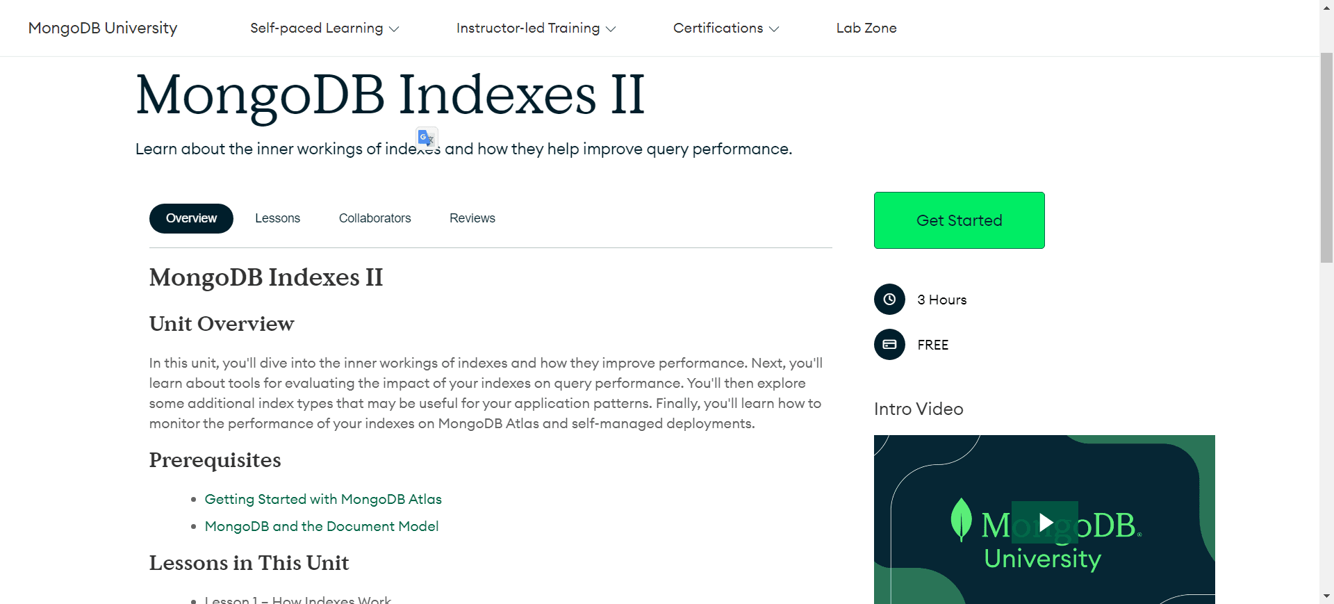 MongoDB Indexes II