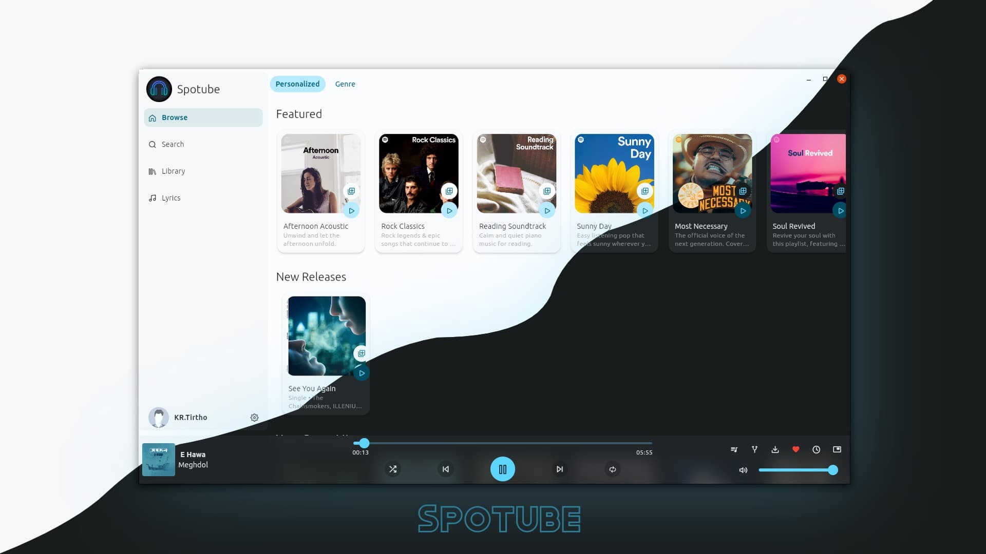 Spotube - Ứng dụng nghe nhạc Spotify, YouTube, Piped.video và JioSaavn miễn phí