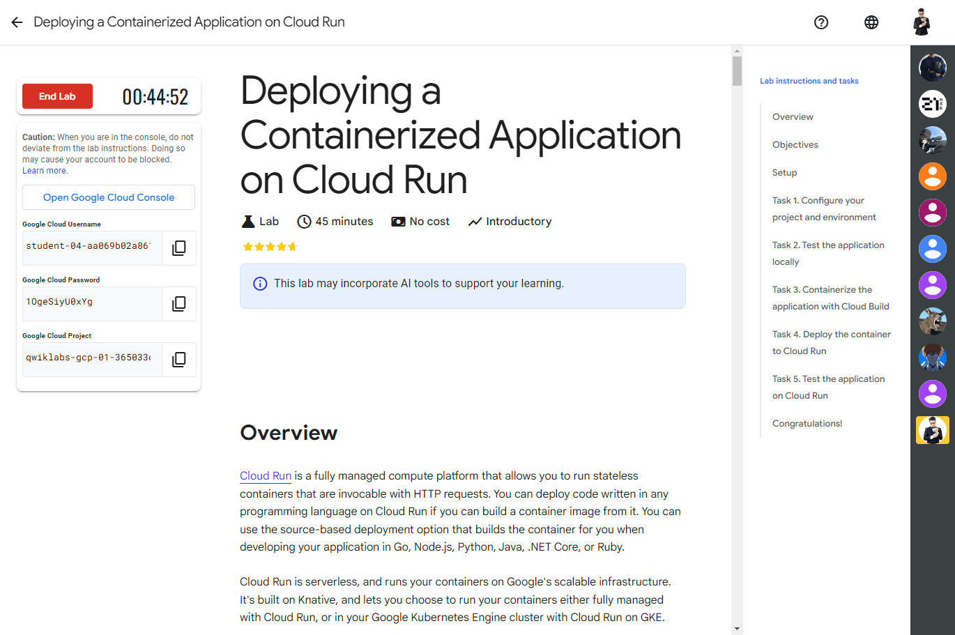 Deploying a Containerized Application on Cloud Run
