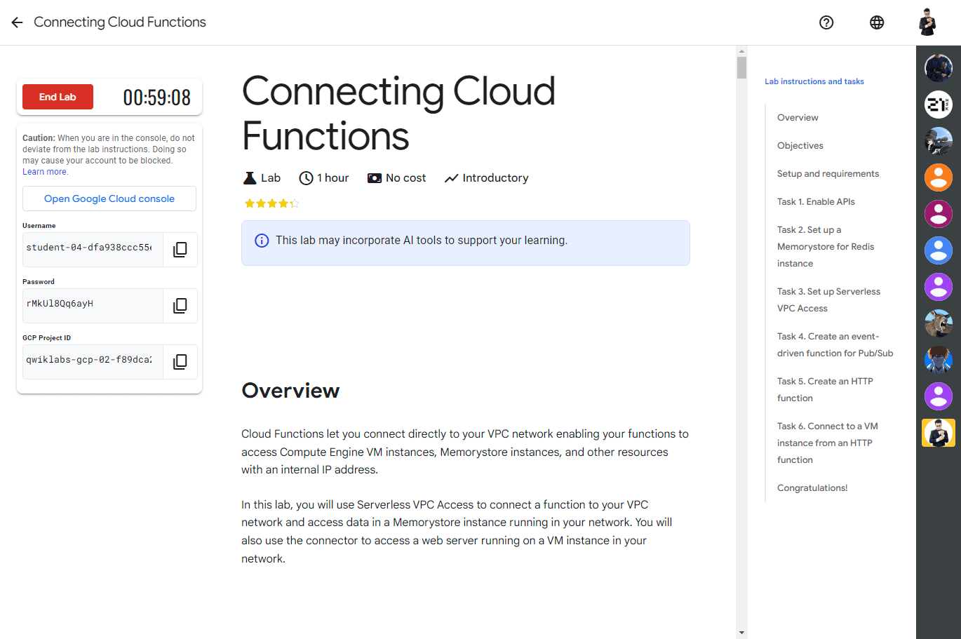 Connecting Cloud Functions
