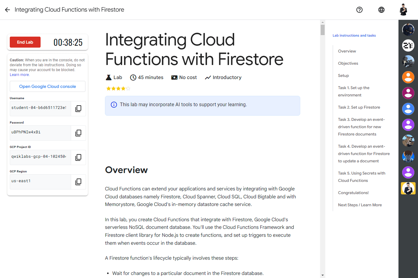 Integrating Cloud Functions with Firestore