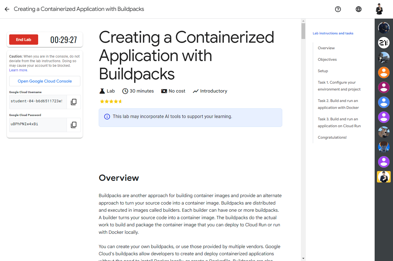 Creating a Containerized Application with Buildpacks