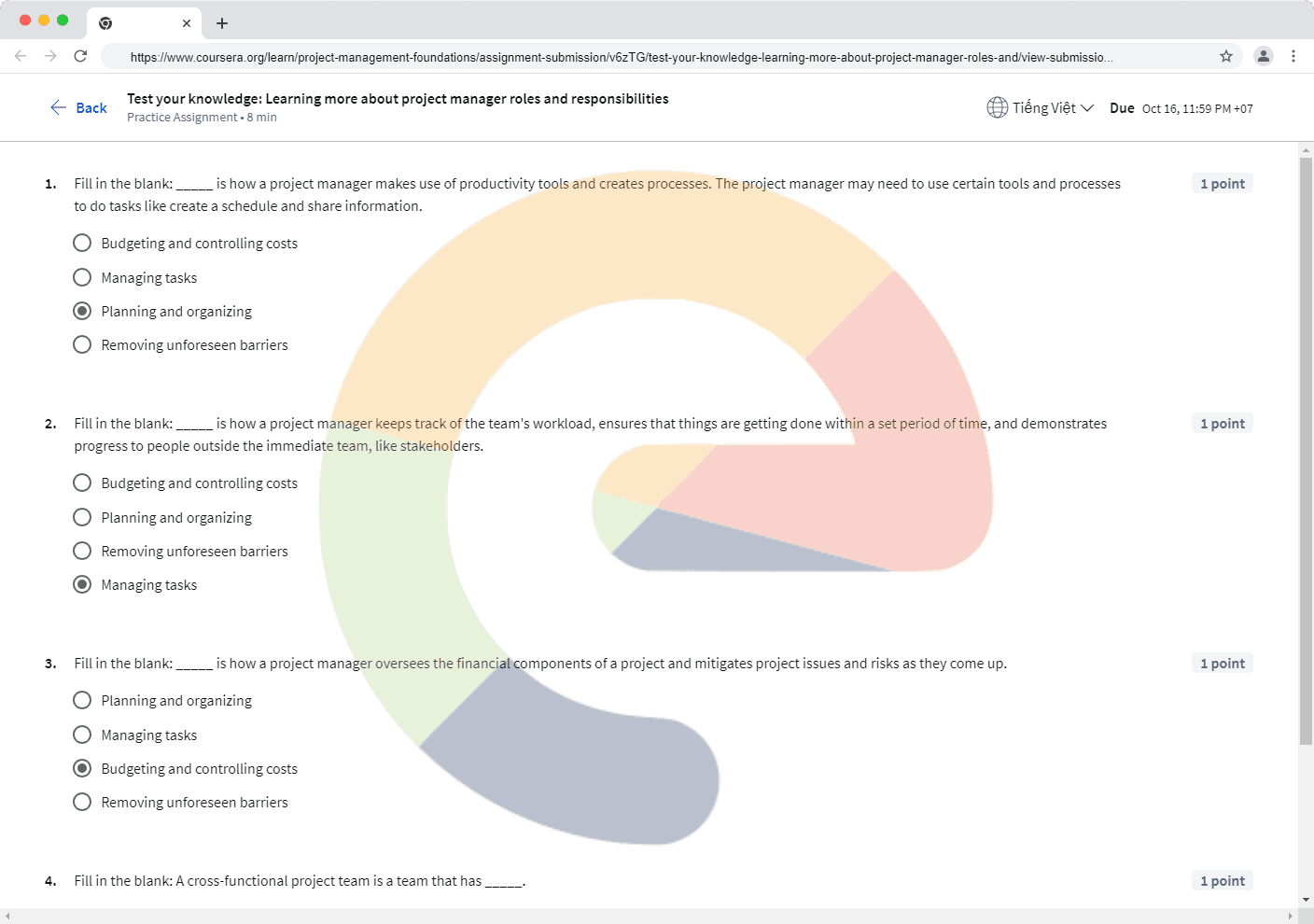 Test your knowledge: Learning more about project manager roles and responsibilities