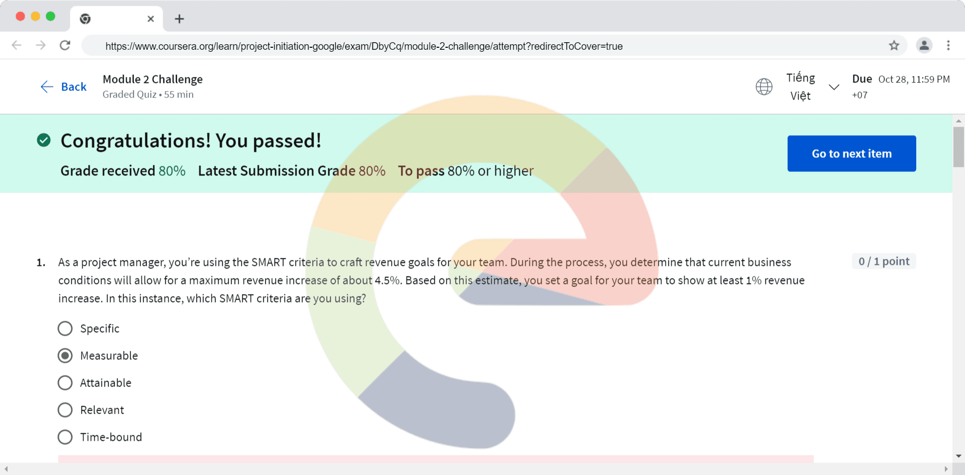 Project Initiation: Starting a Successful Project - Module 2 Challenge