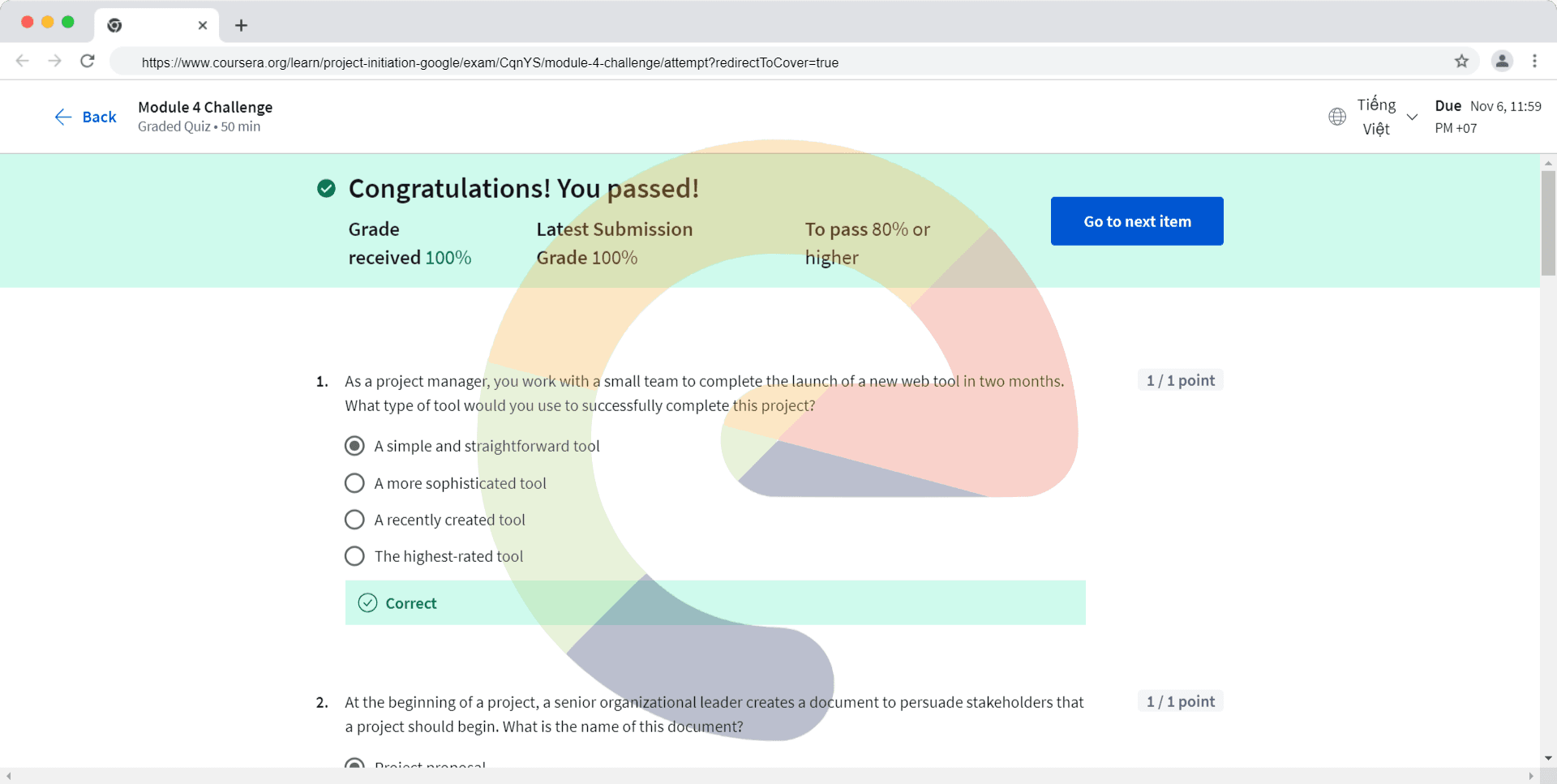 Project Initiation: Starting a Successful Project - Module 4 Challenge