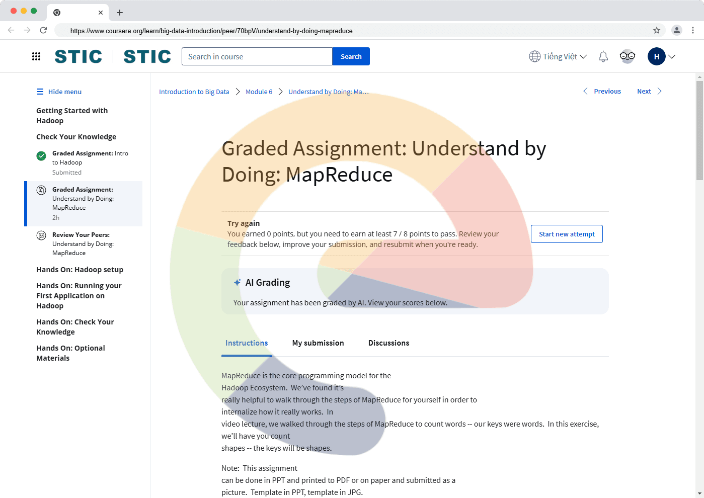 Graded Assignment: Understand by Doing: MapReduce - Big Data