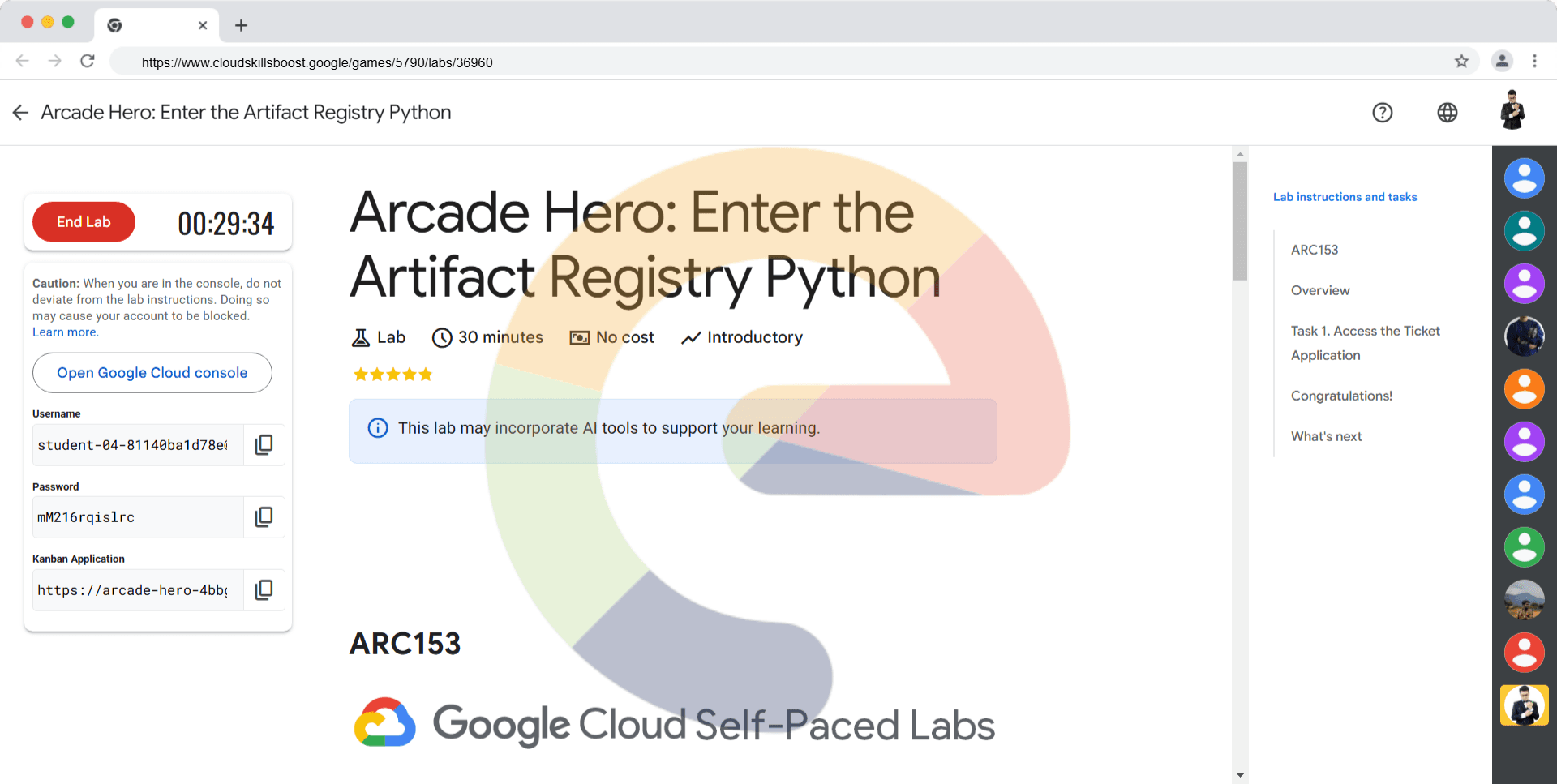 Arcade Hero: Enter the Artifact Registry Python - ARC153