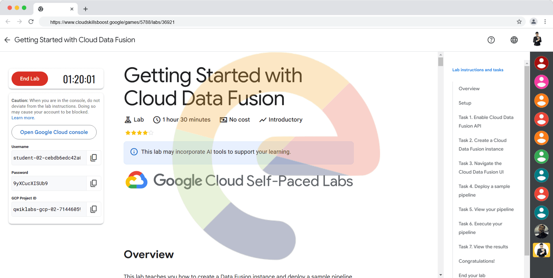 Getting Started with Cloud Data Fusion (Solution)