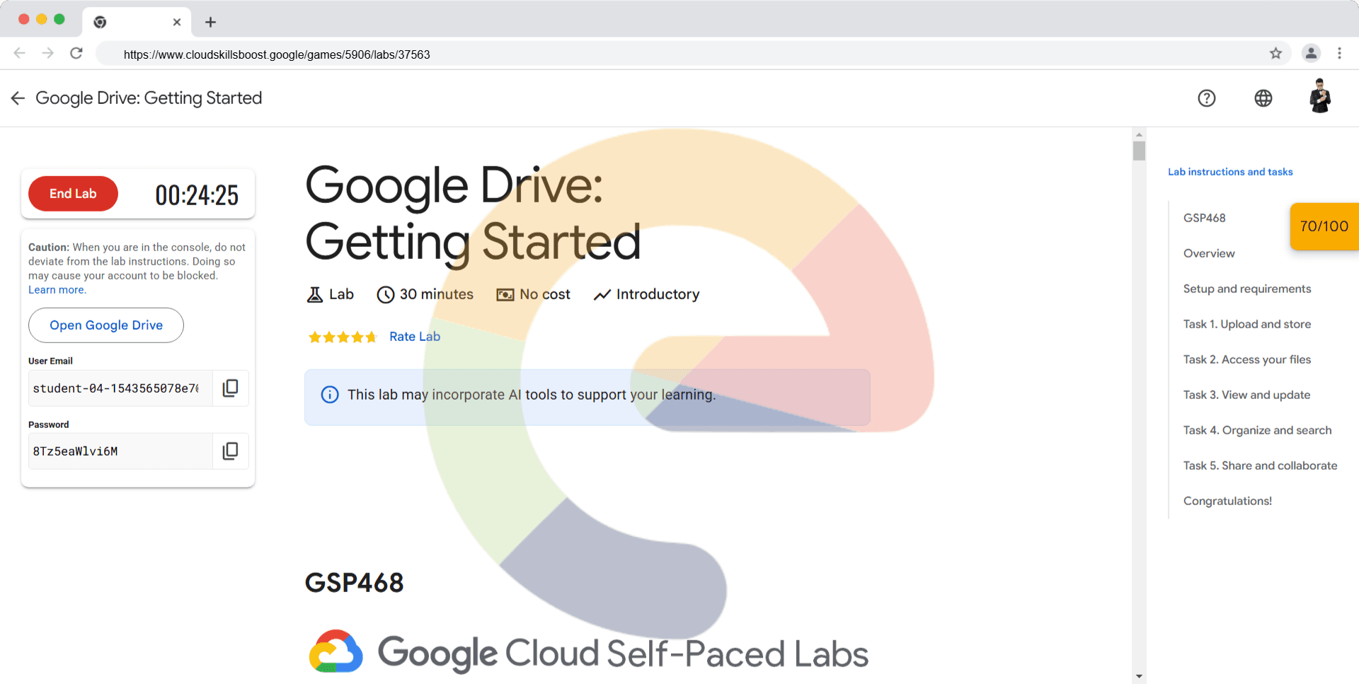Google Drive: Getting Started - GSP468