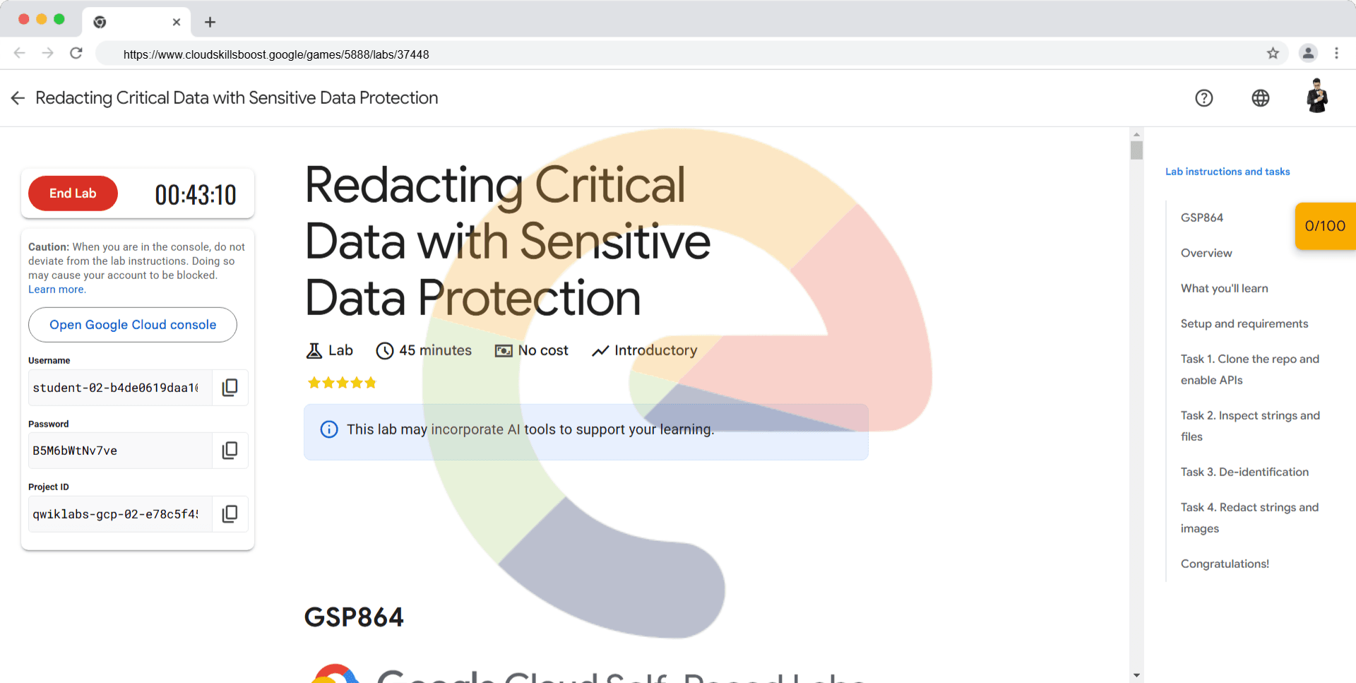 Redacting Critical Data with Sensitive Data Protection - GSP864