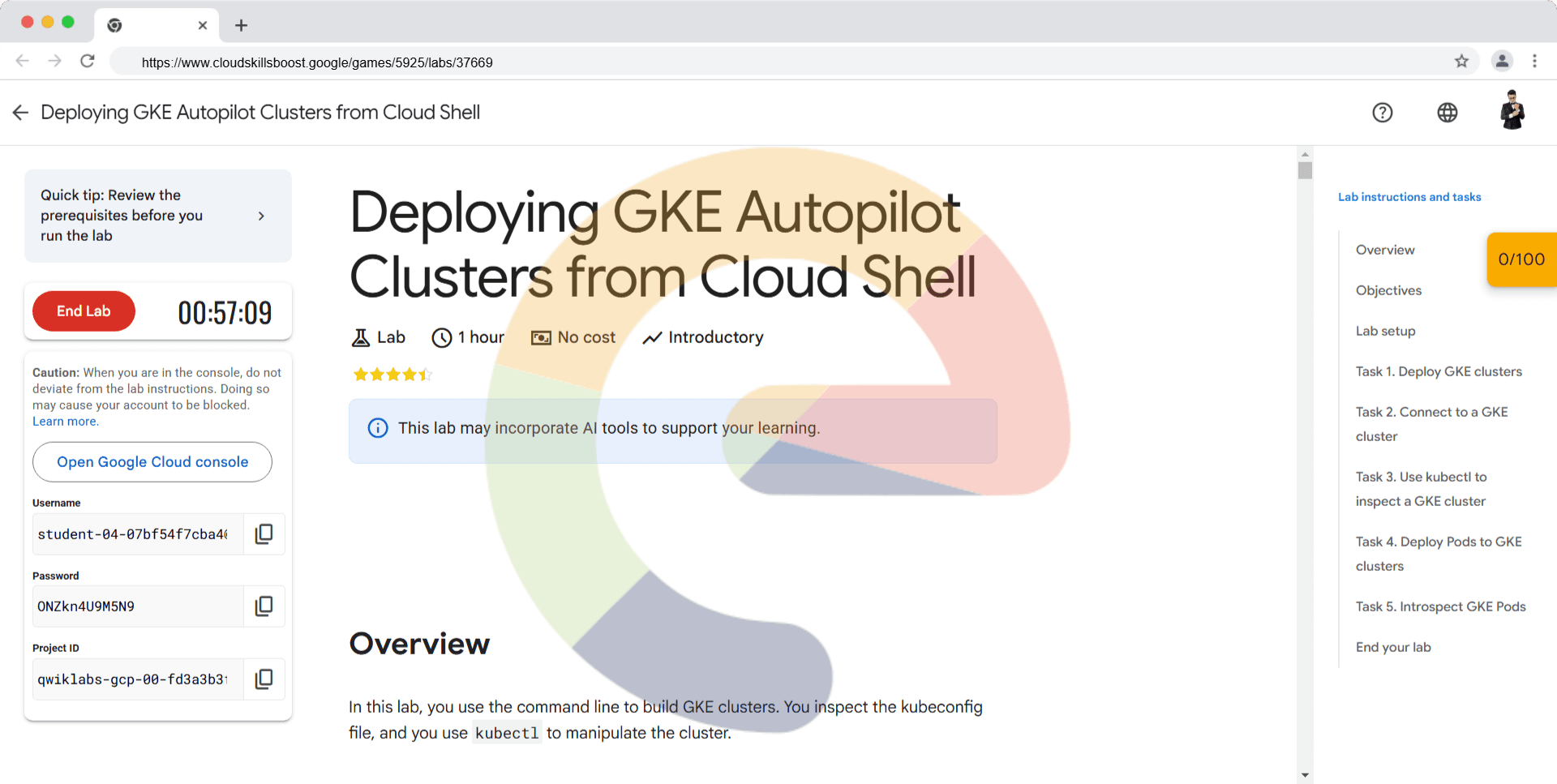 Deploying GKE Autopilot Clusters from Cloud Shell (Solution)