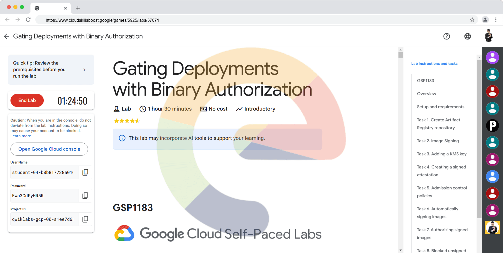 Gating Deployments with Binary Authorization - GSP1183