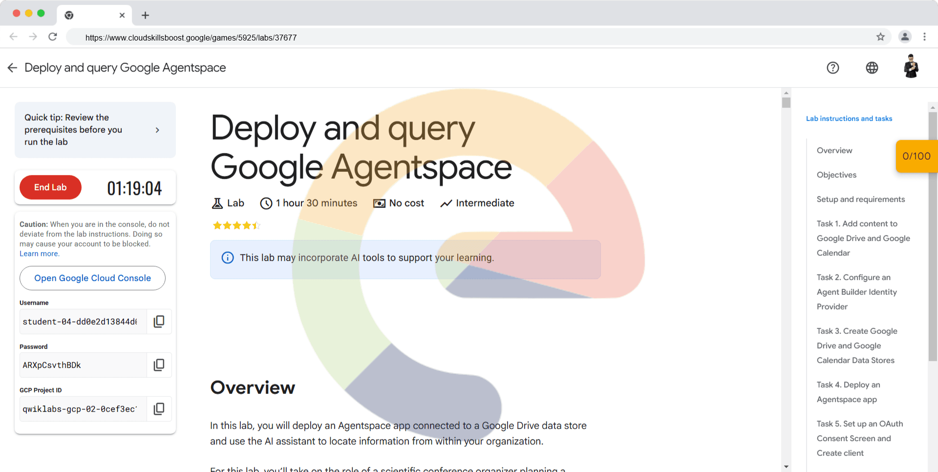Deploy and query Google Agentspace (Solution)