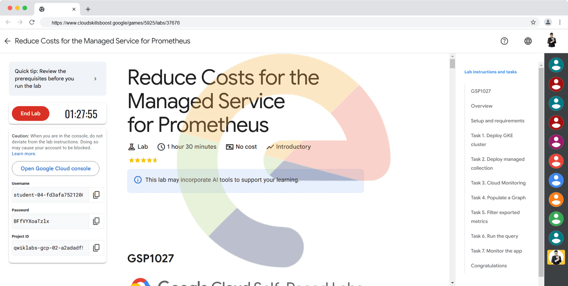 Reduce Costs for the Managed Service for Prometheus - GSP1027