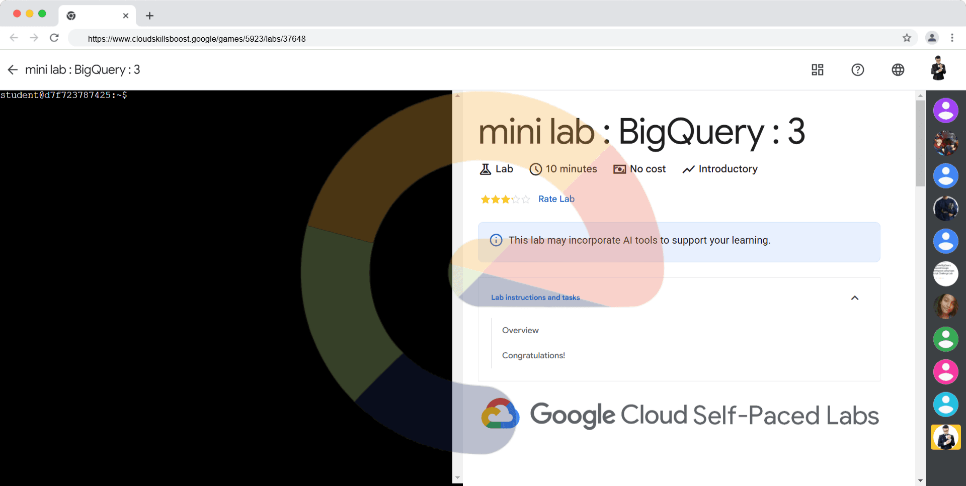 mini lab : BigQuery : 3 (Solution)