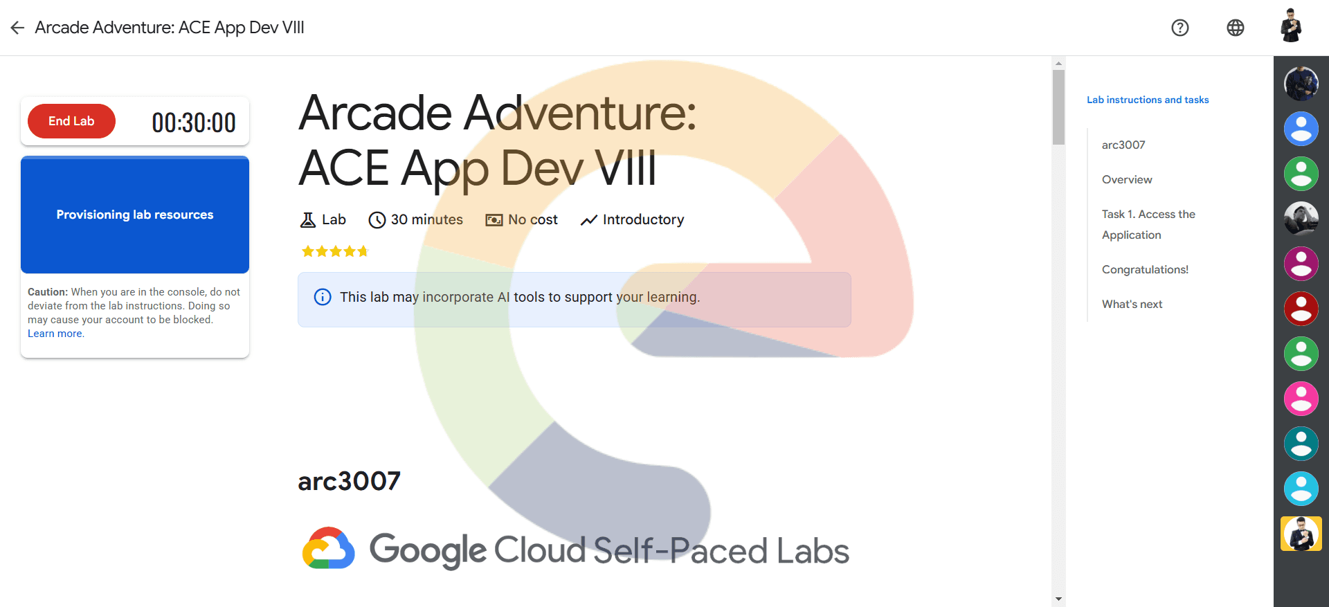 Arcade Adventure: ACE App Dev VIII - arc3007