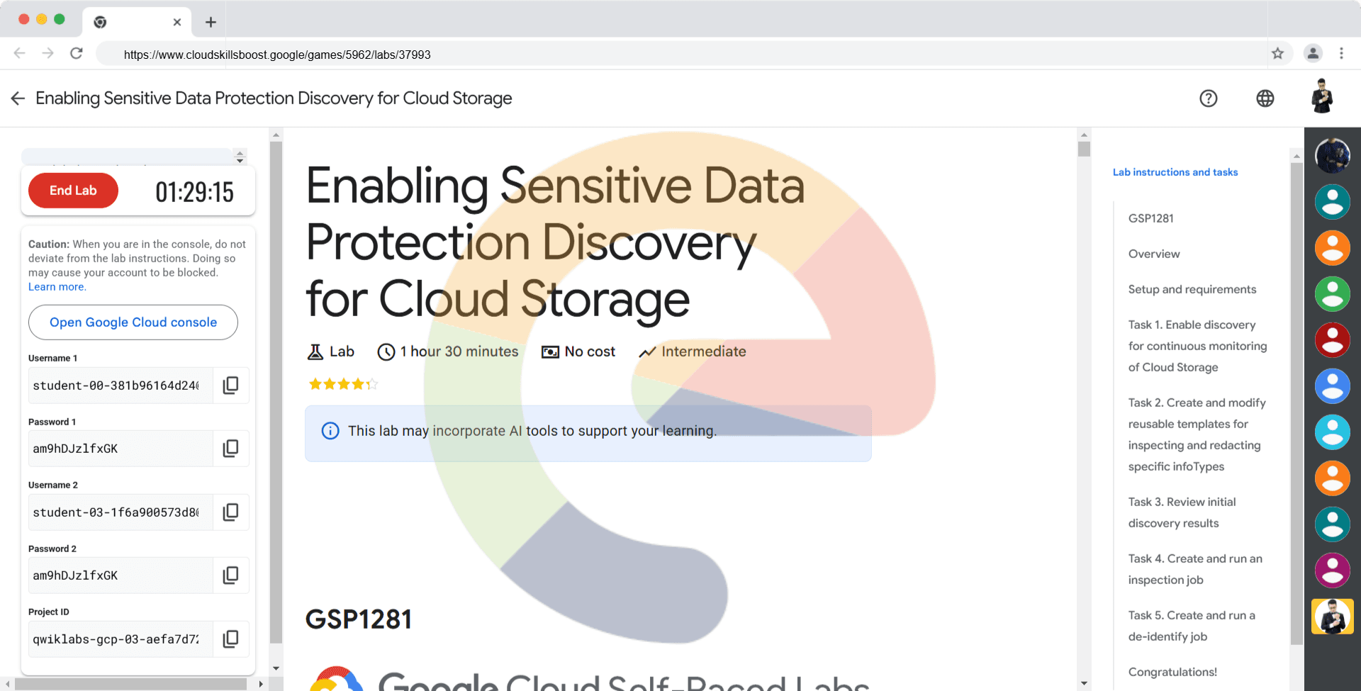 Enabling Sensitive Data Protection Discovery for Cloud Storage - GSP1281