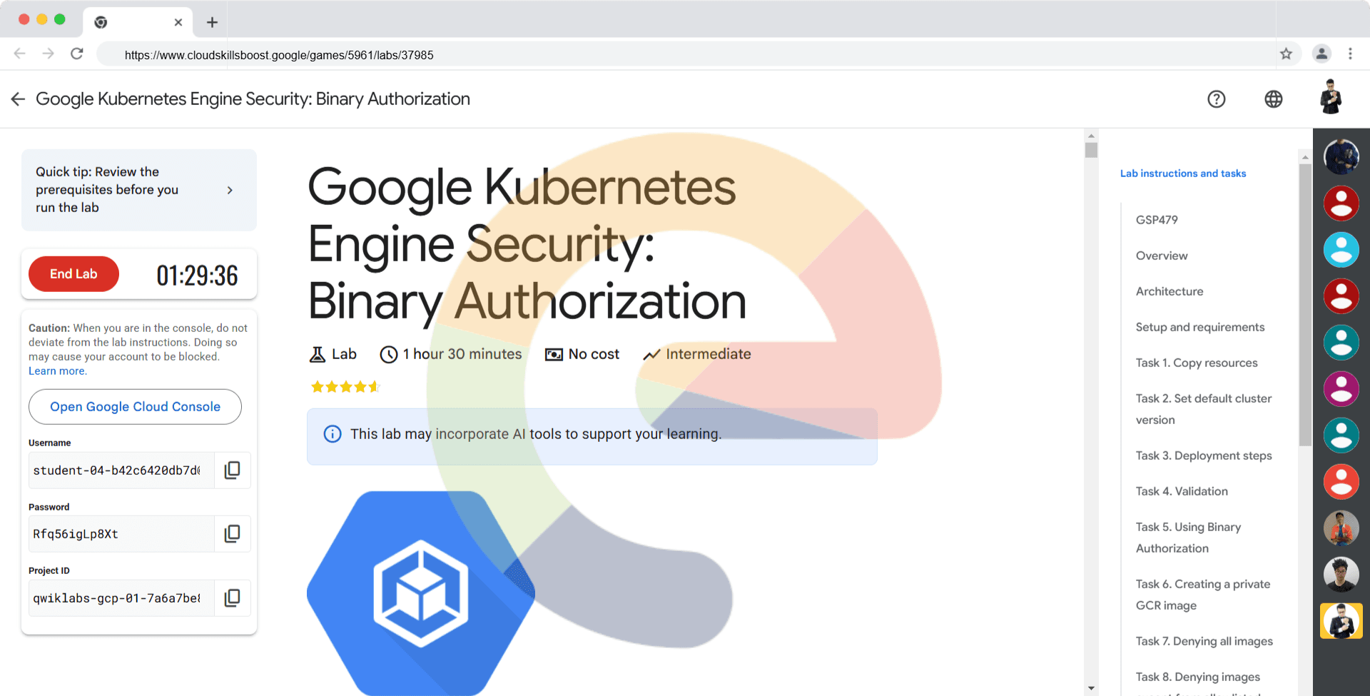 Google Kubernetes Engine Security: Binary Authorization - GSP479