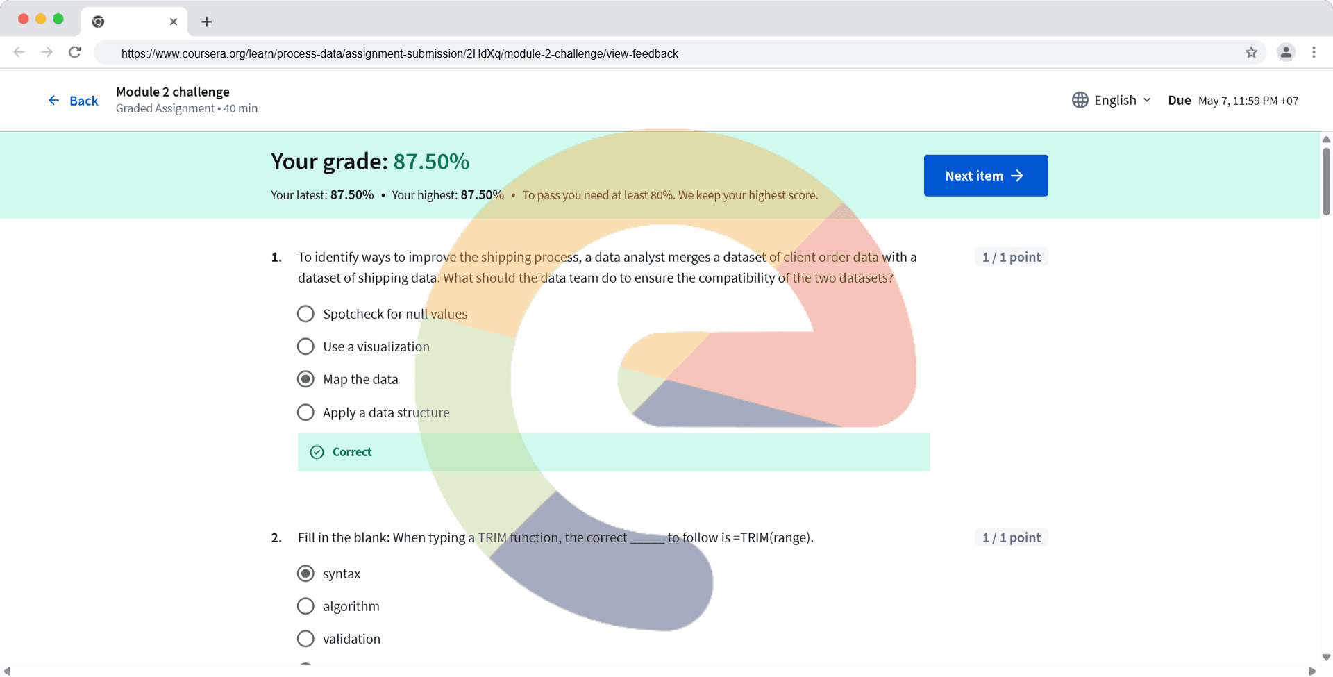 Process Data from Dirty to Clean - Module 2 challenge
