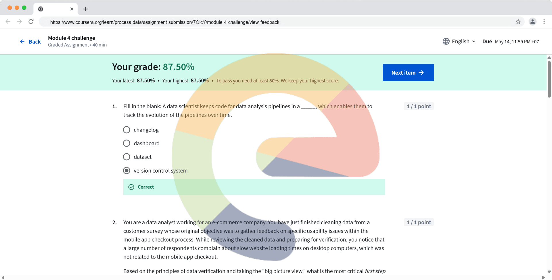 Process Data from Dirty to Clean - Module 4 challenge