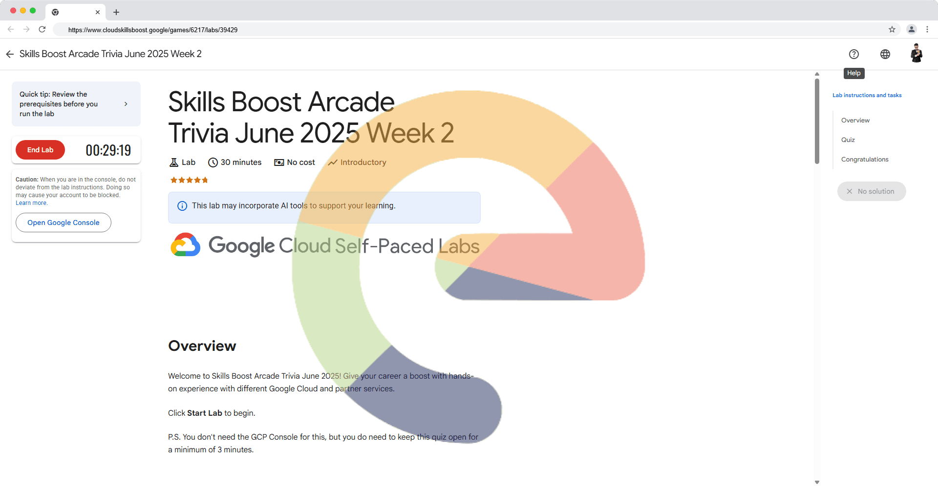 Skills Boost Arcade Trivia June 2025 Week 2 (Solution)
