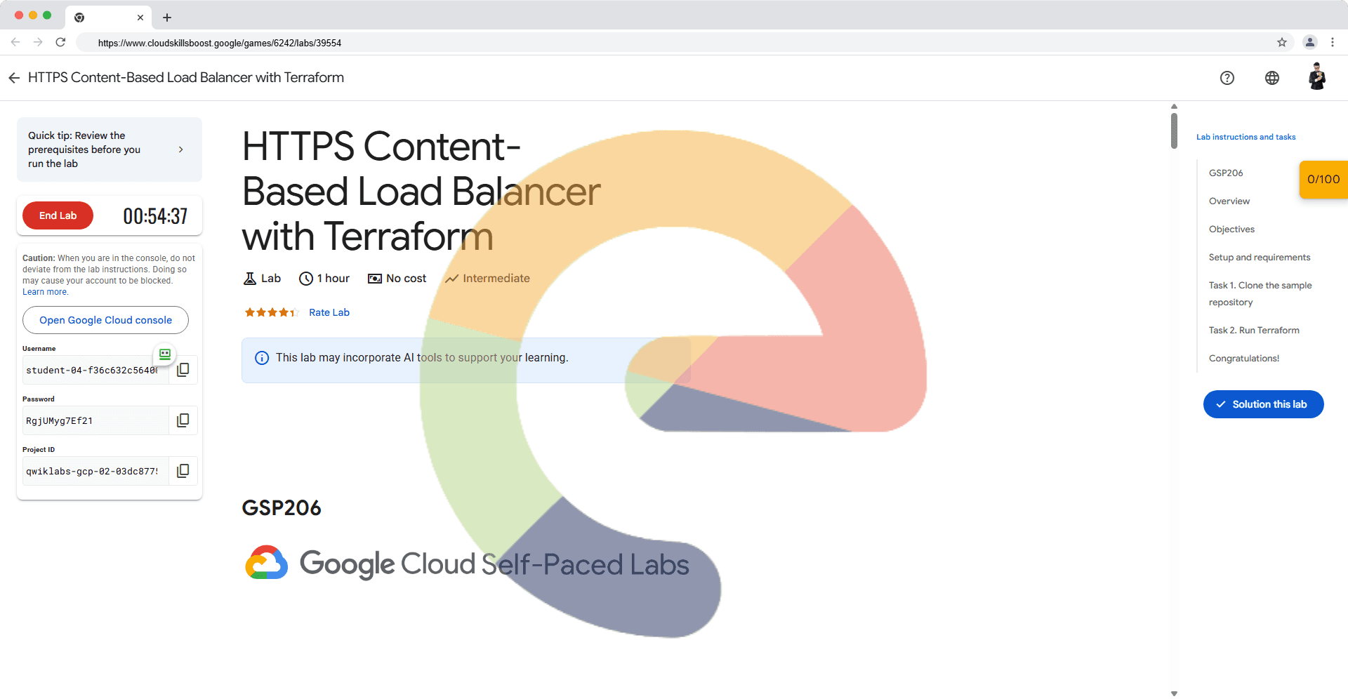HTTPS Content-Based Load Balancer with Terraform - GSP206