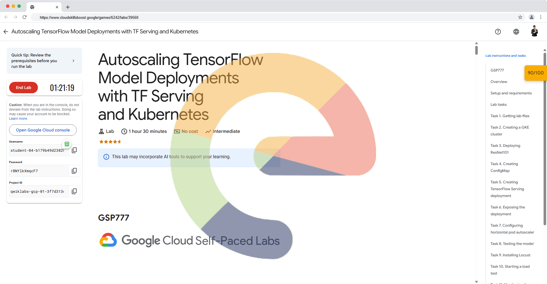Autoscaling TensorFlow Model Deployments with TF Serving and Kubernetes - GSP777