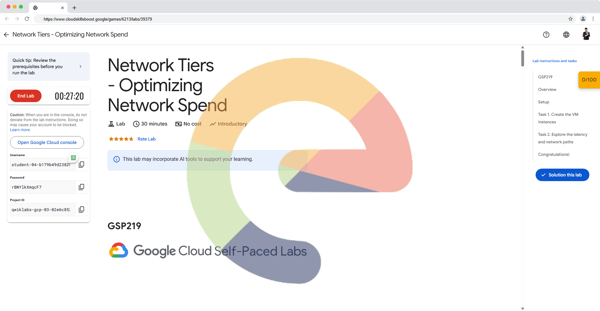 Network Tiers - Optimizing Network Spend - GSP219