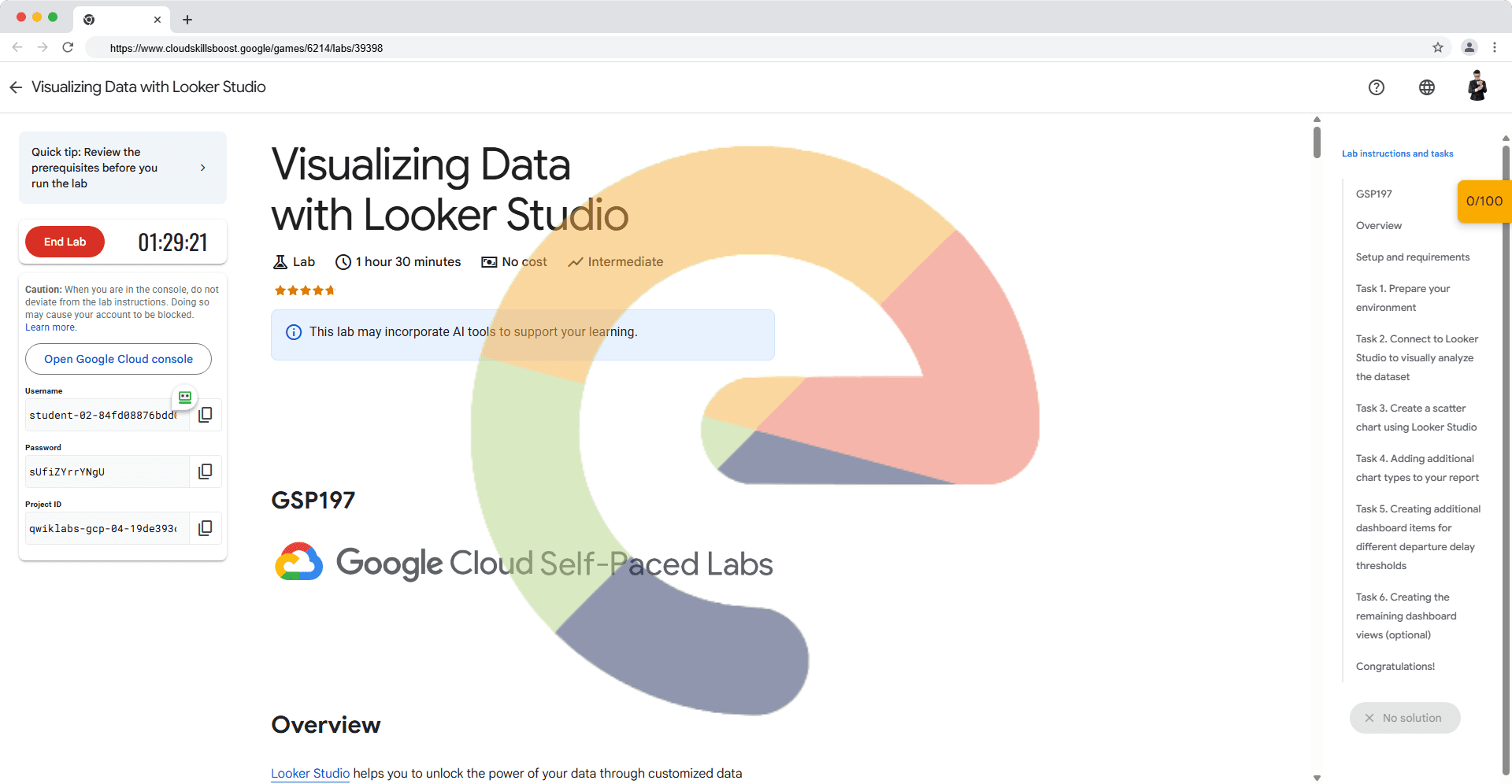Visualizing Data with Looker Studio - GSP197