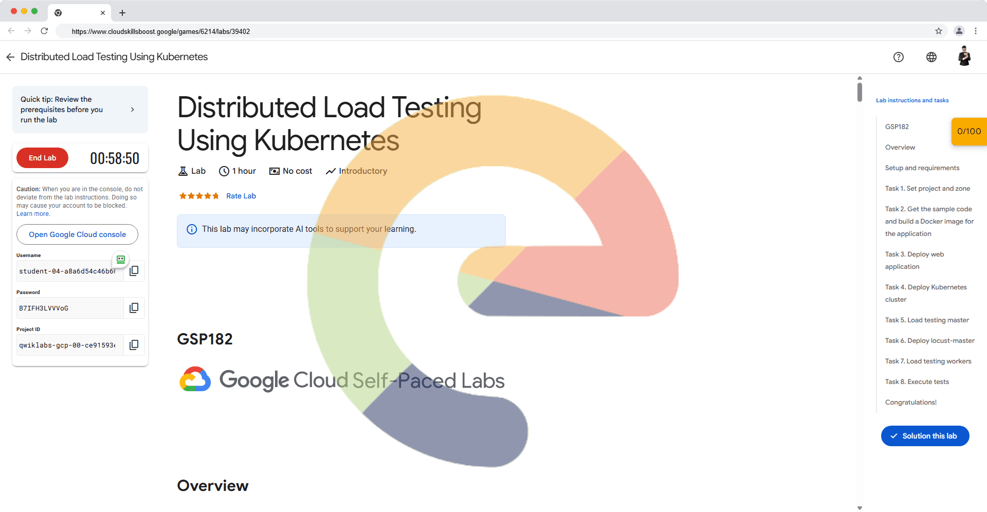 Distributed Load Testing Using Kubernetes - GSP182