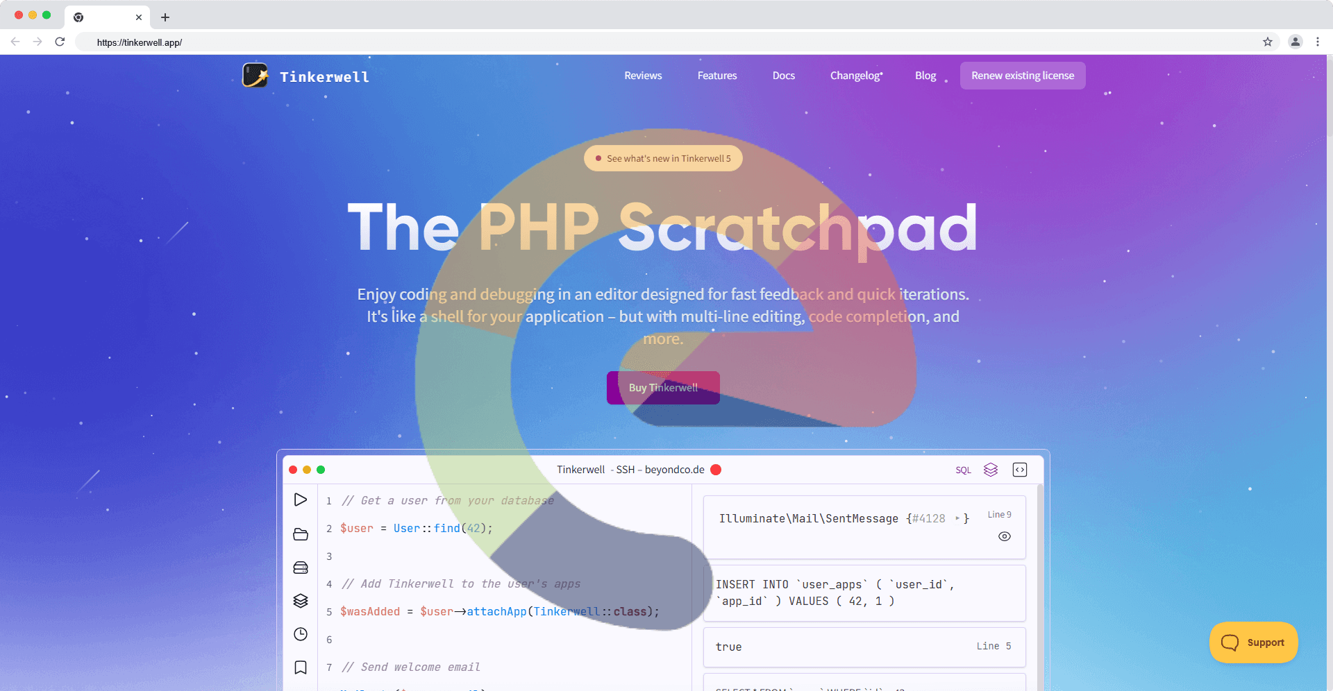Tinkerwell 5: Elevating PHP Development with Artificial Intelligence