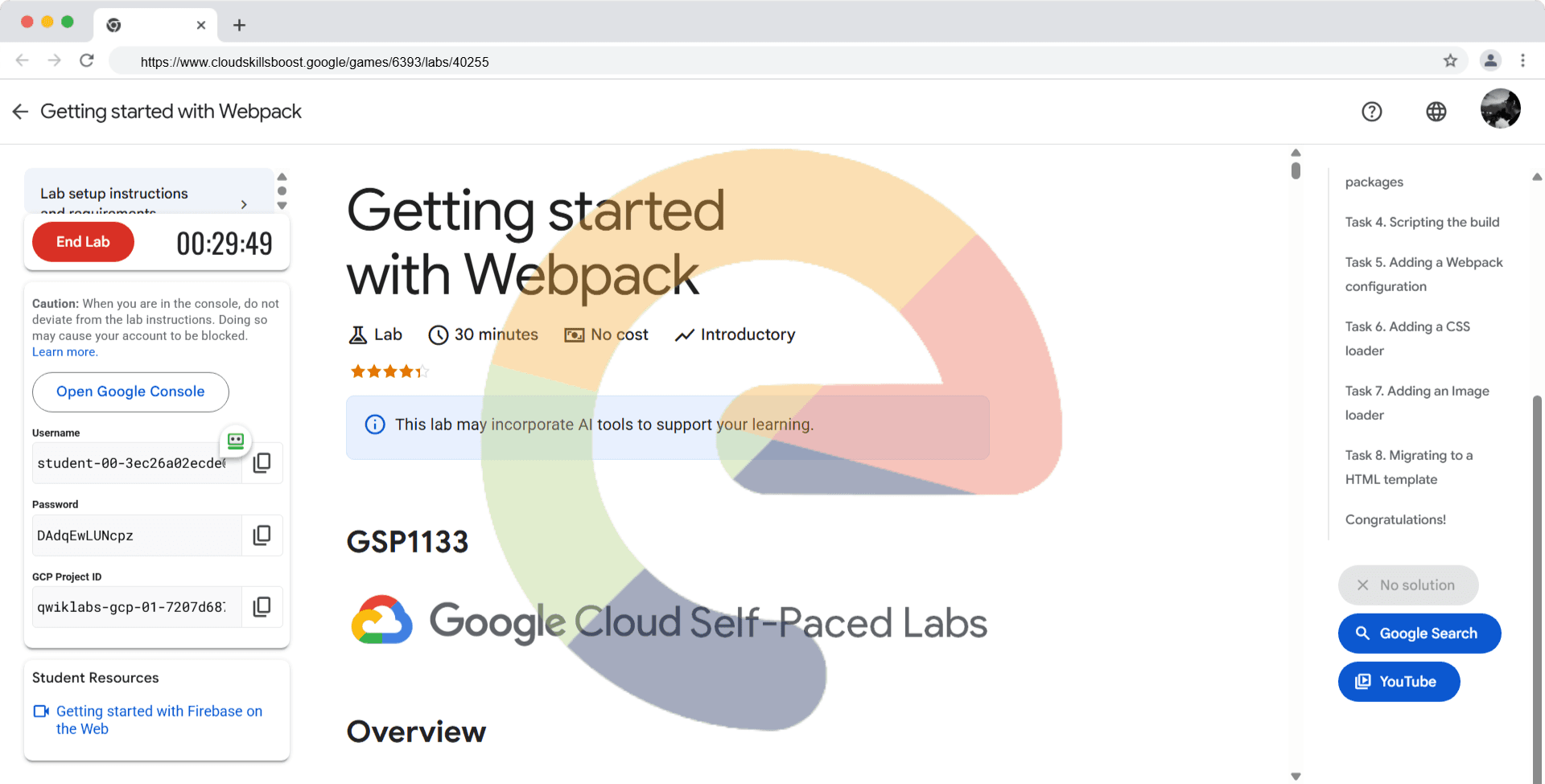 Getting started with Webpack - GSP1133