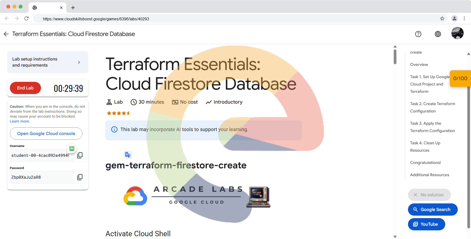 Terraform Essentials: Cloud Firestore Database - gem-terraform-firestore-create