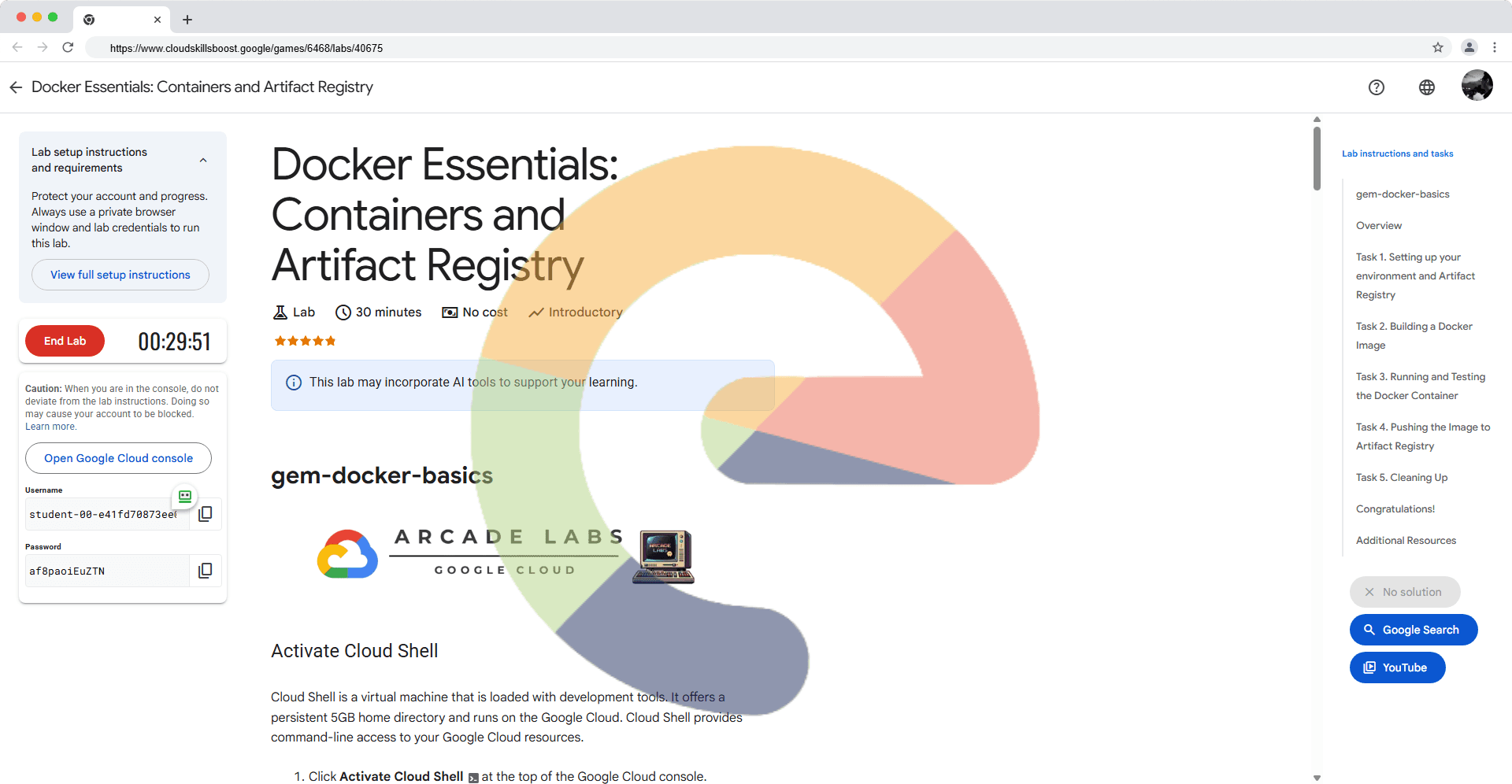 Docker Essentials: Containers and Artifact Registry - gem-docker-basics
