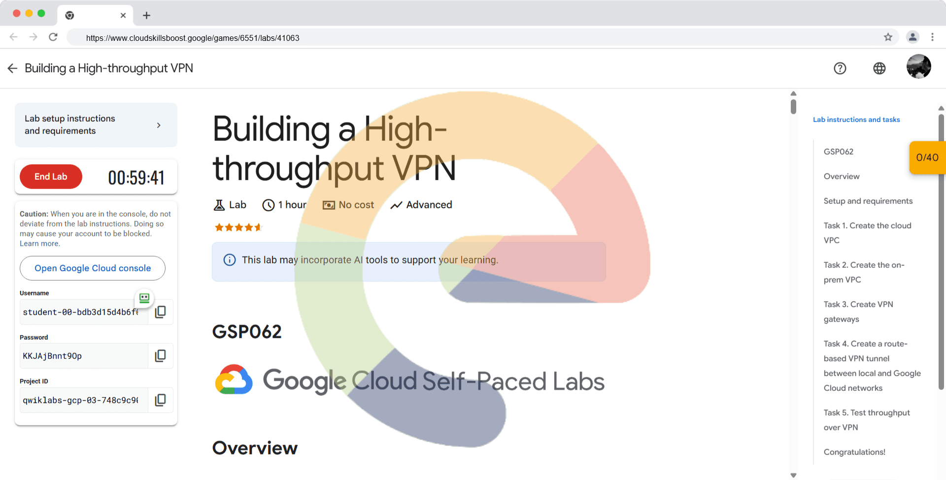 Building a High-throughput VPN - GSP062