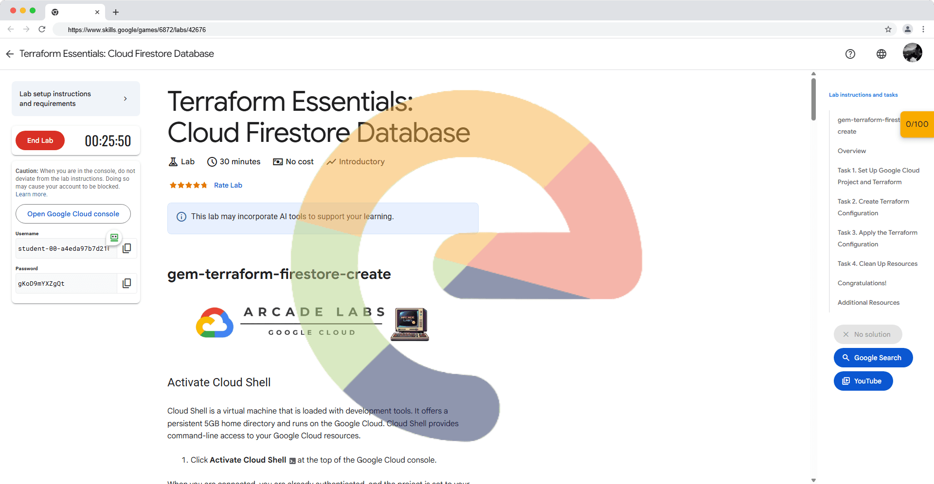 Terraform Essentials: Cloud Firestore Database - gem-terraform-firestore-create