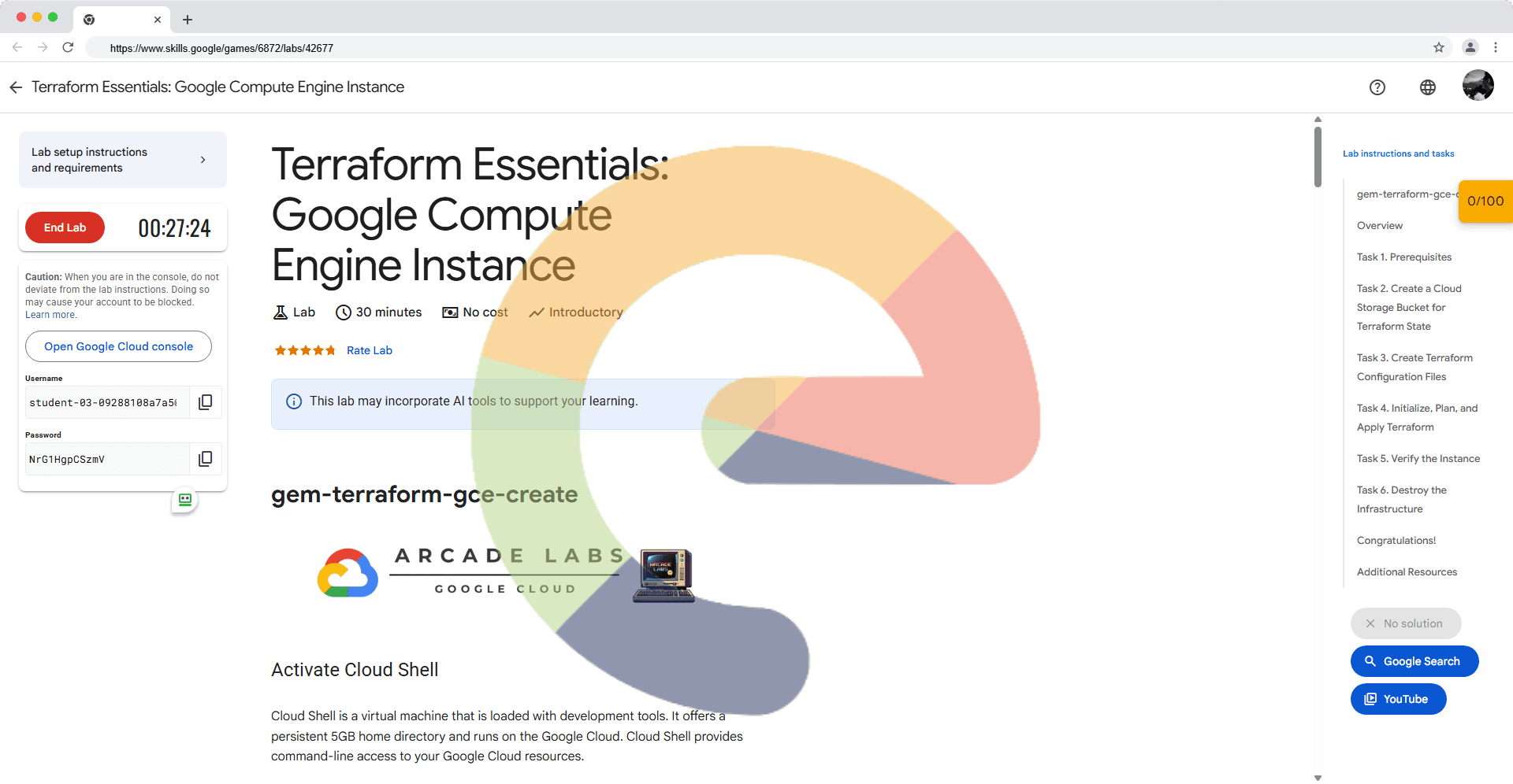 Terraform Essentials: Google Compute Engine Instance - gem-terraform-gce-create