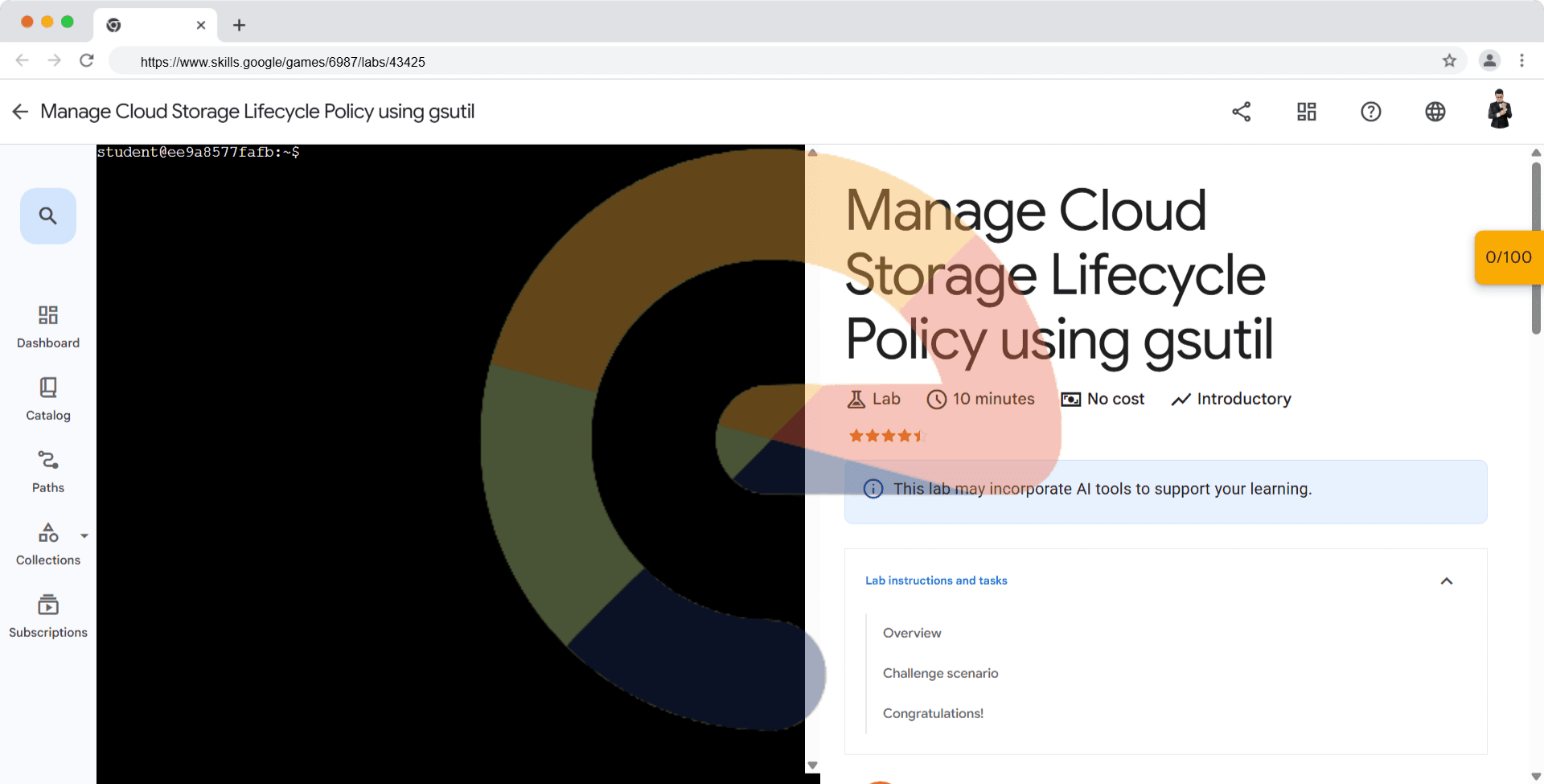 Manage Cloud Storage Lifecycle Policy using gsutil (Solution)