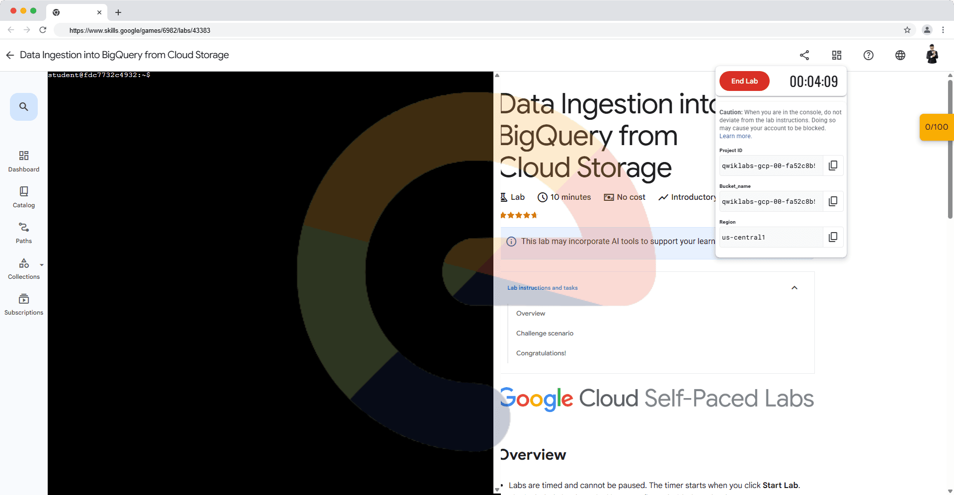 Data Ingestion into BigQuery from Cloud Storage (Solution)