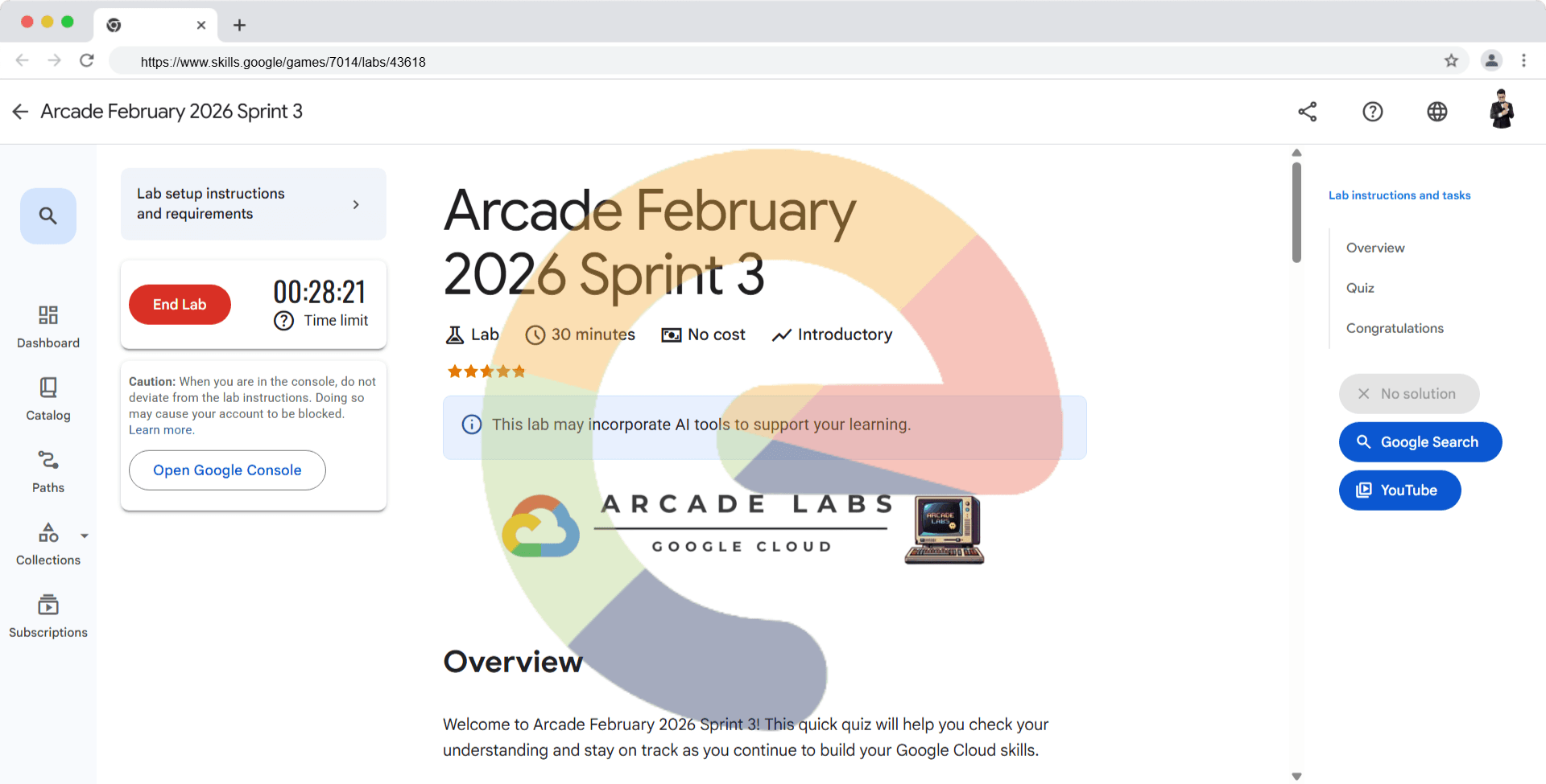 Arcade February 2026 Sprint 3 (Solution)