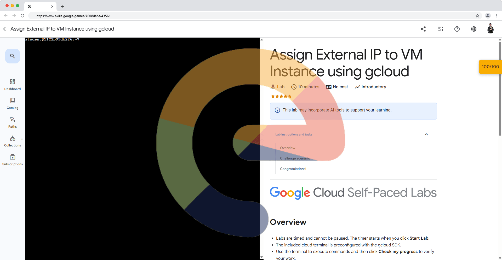 Assign External IP to VM Instance using gcloud (Solution)