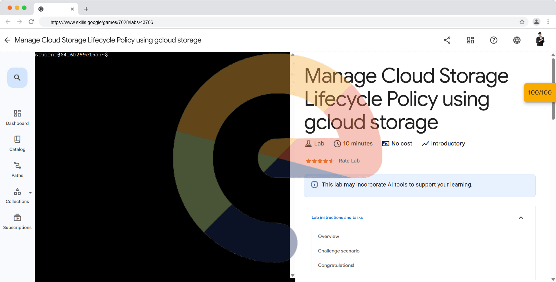 Manage Cloud Storage Lifecycle Policy using gcloud storage (Solution)