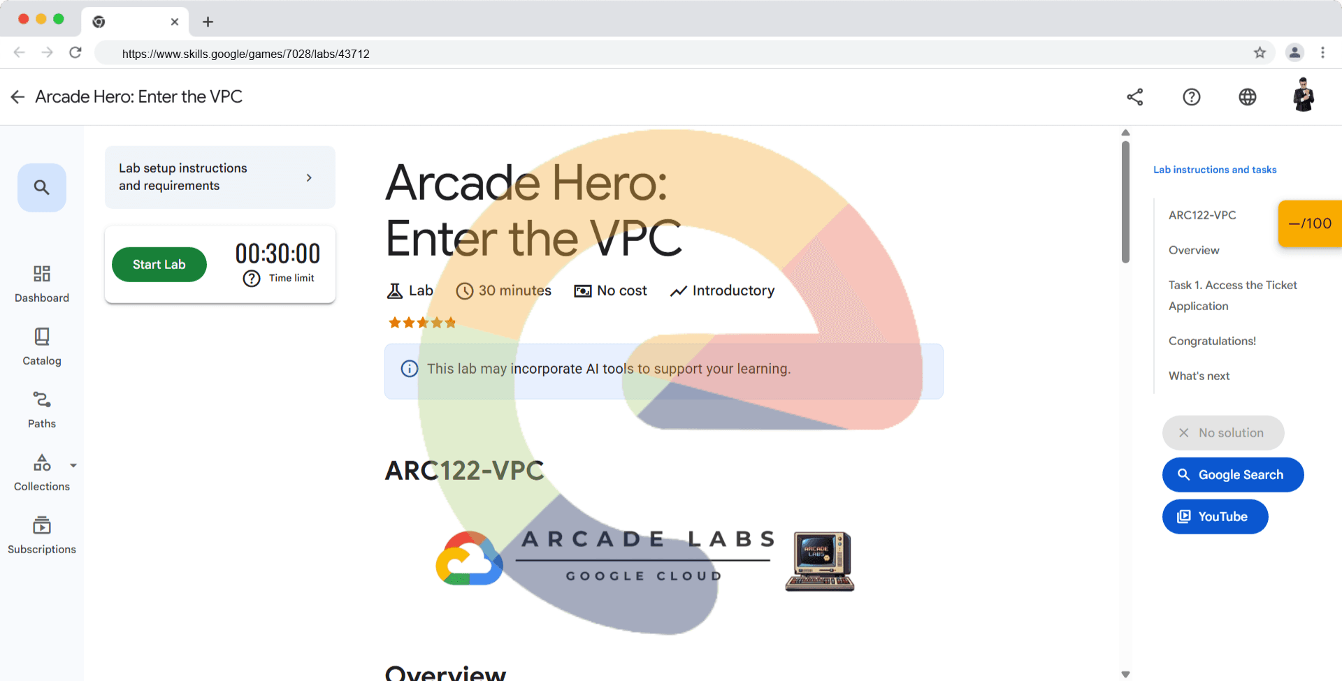 Arcade Hero: Enter the VPC - ARC122-VPC